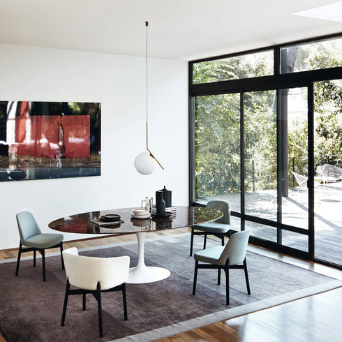 Knoll Saarinen Tulip Dining Table Oval